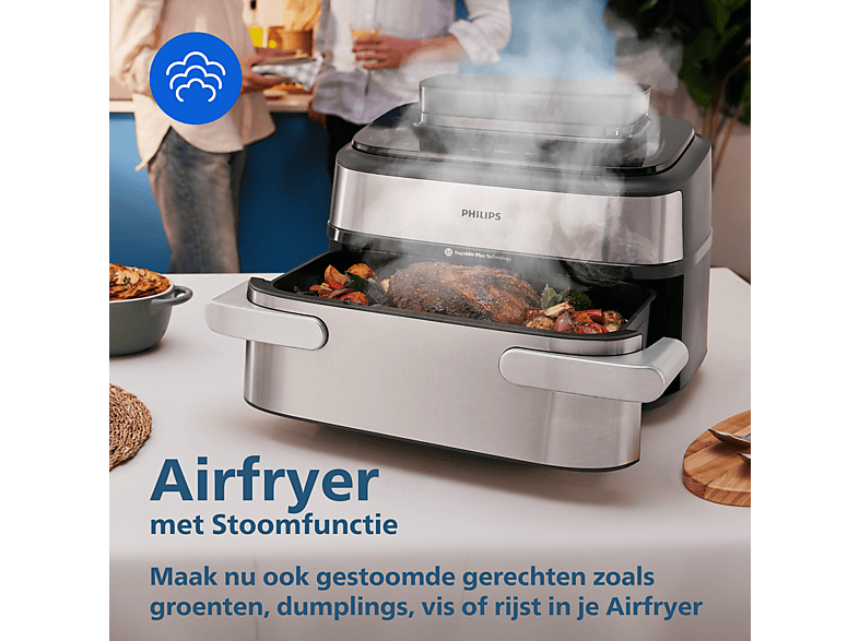 PHILIPS Airfryer 5000-serie Megabasket NA565/02